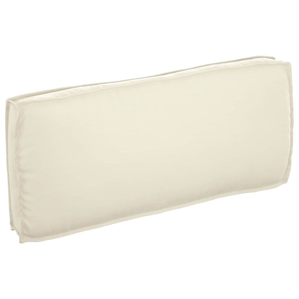 vidaXL Poduszka Kremowy 120 x 50 x 12 cm Materiał Oxford