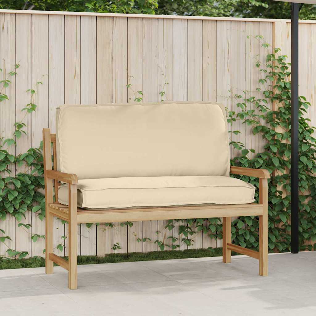 vidaXL Poduszka Beżowy 120 x 50 x 12 cm Materiał Oxford