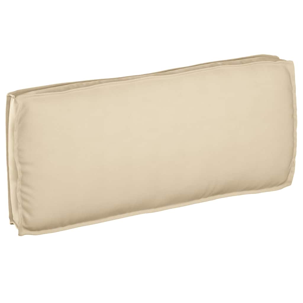 vidaXL Poduszka Beżowy 120 x 50 x 12 cm Materiał Oxford