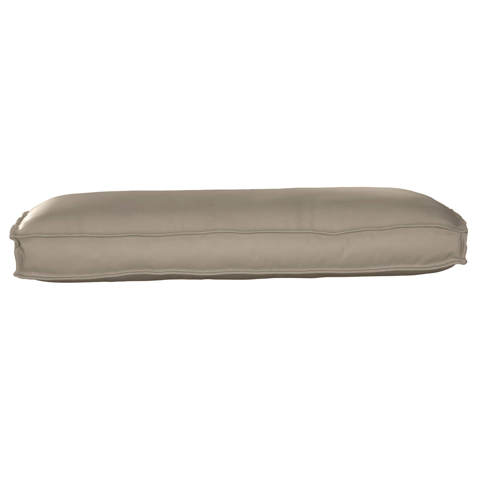 vidaXL Poduszka Ciemnoszary 120 x 50 x 12 cm Materiał Oxford