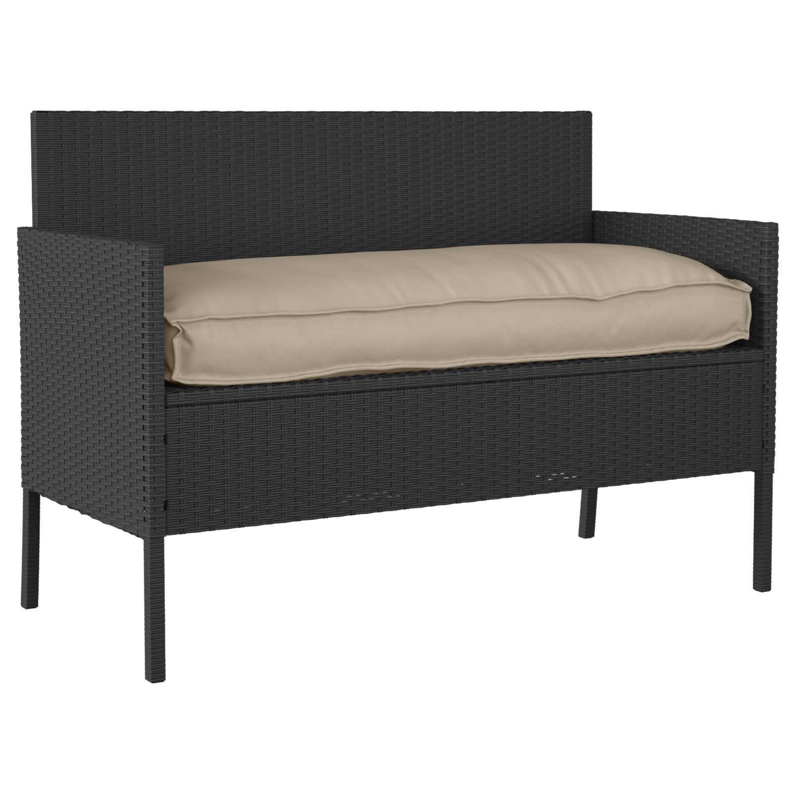 vidaXL Poduszka Ciemnoszary 120 x 50 x 12 cm Materiał Oxford