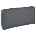vidaXL Poduszka Antracyt 120 x 60 x 12 cm Materiał Oxford