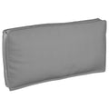 vidaXL Poduszka Materiał Oxford Szary 120 x 60 x 12 cm
