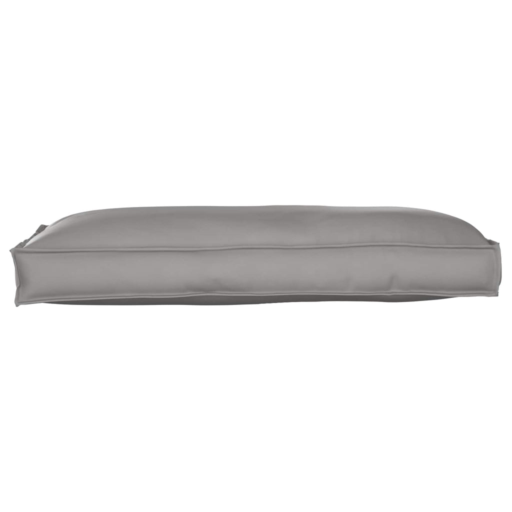 vidaXL Poduszka Materiał Oxford Szary 120 x 60 x 12 cm