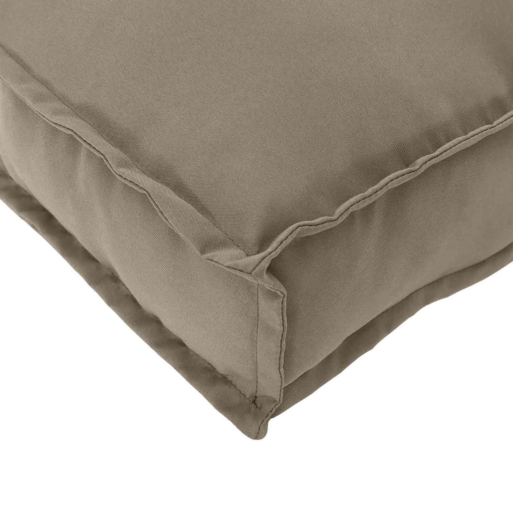 vidaXL Poduszka Materiał Oxford Ciemnoszary 120 x 60 x 12 cm