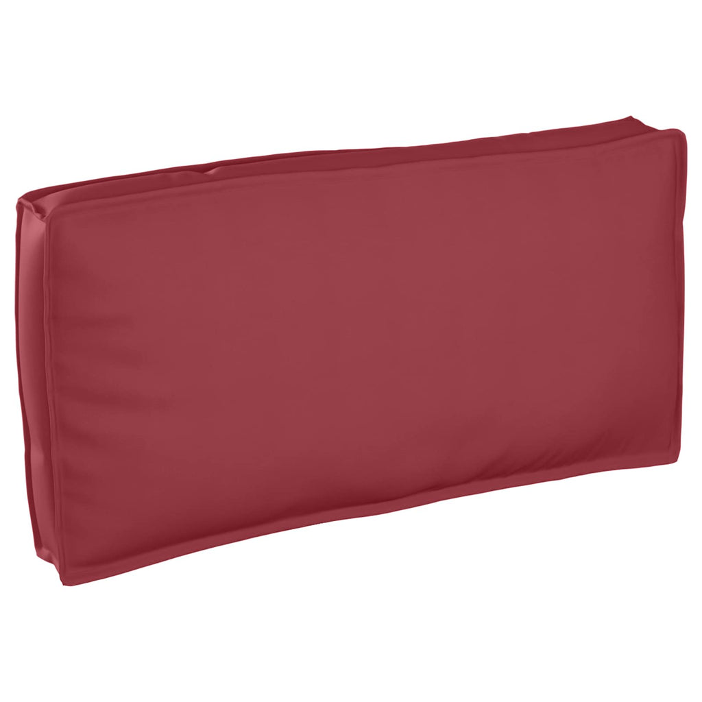 vidaXL Poduszka Czerwone wino 120 x 60 x 12 cm Materiał Oxford
