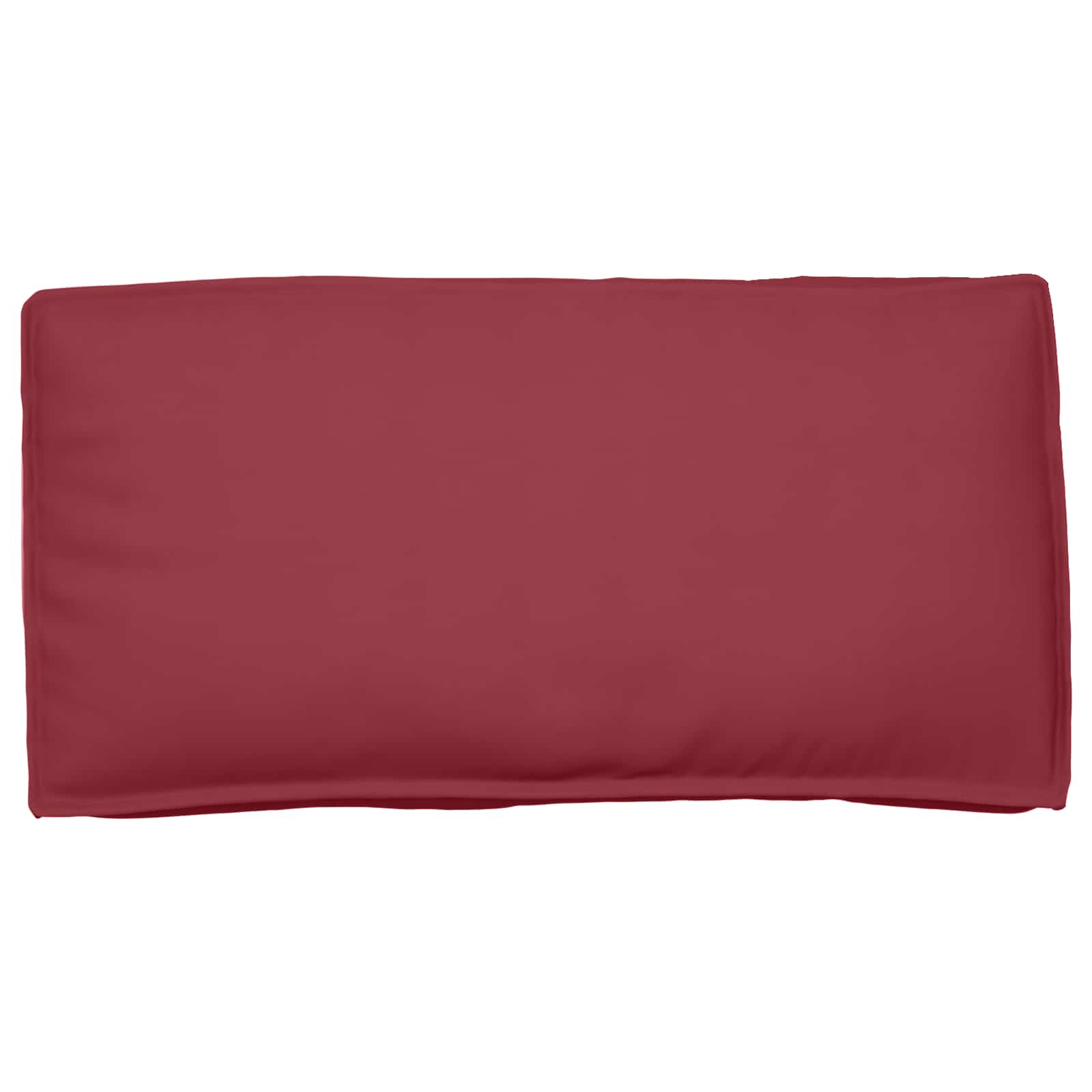 vidaXL Poduszka Czerwone wino 120 x 60 x 12 cm Materiał Oxford