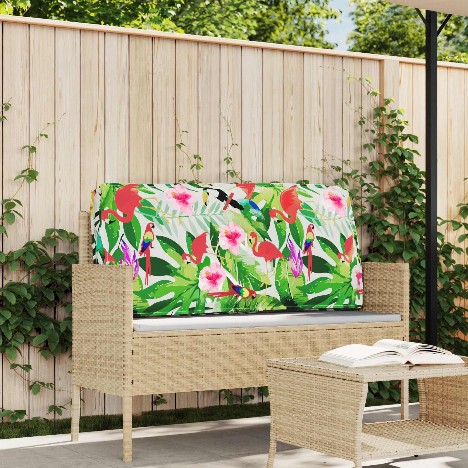 vidaXL Poduszka Wielokolorowe 120 x 60 x 12 cm Materiał Oxford