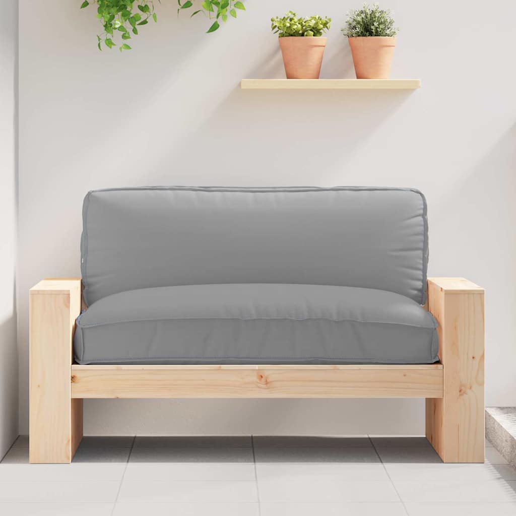 vidaXL Poduszka Szary 120 x 80 x 12 cm Materiał Oxford