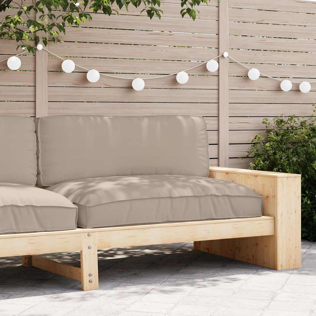 vidaXL Poduszka Ciemnoszary 120 x 80 x 12 cm Materiał Oxford