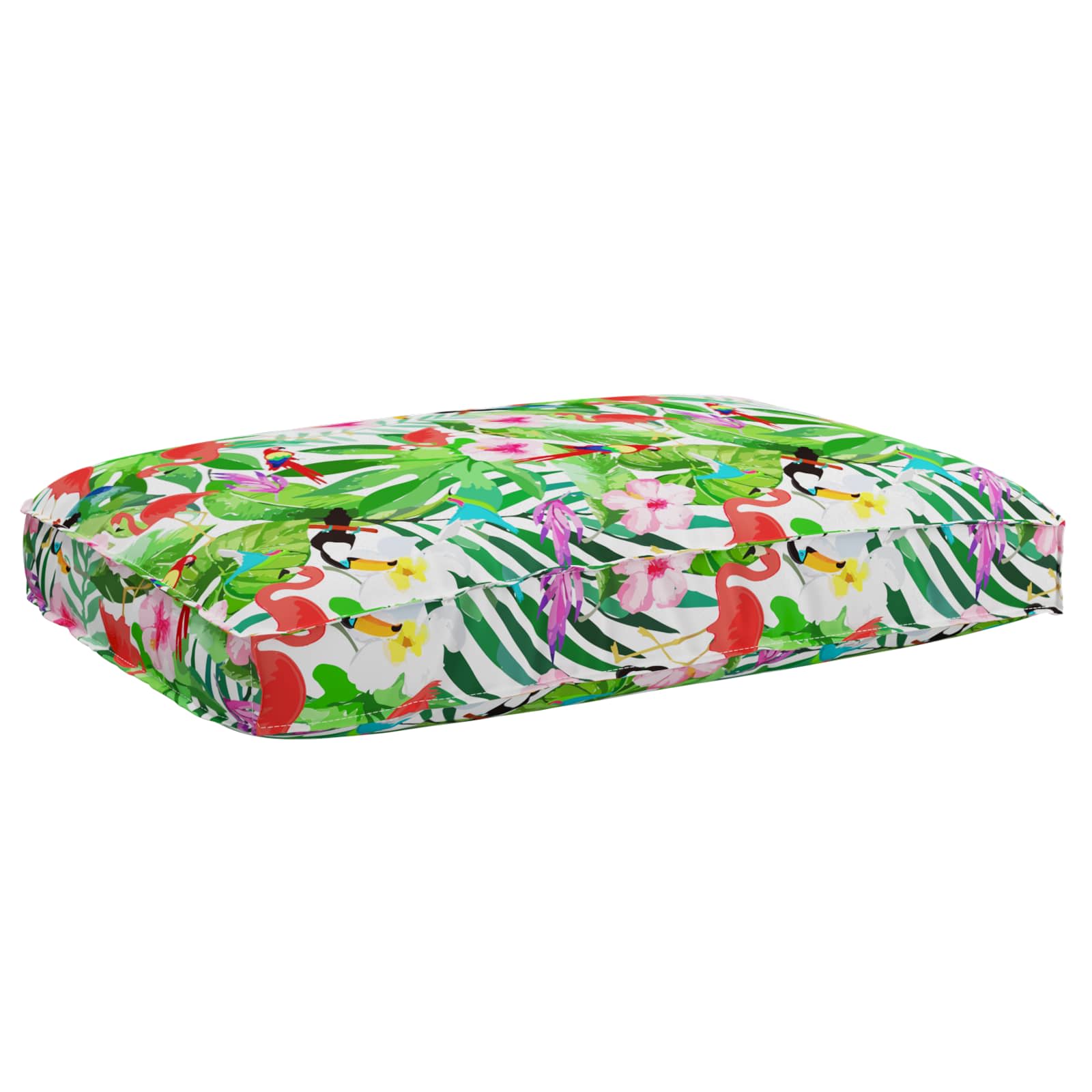 vidaXL Poduszka Wielokolorowe 120 x 80 x 12 cm Materiał Oxford
