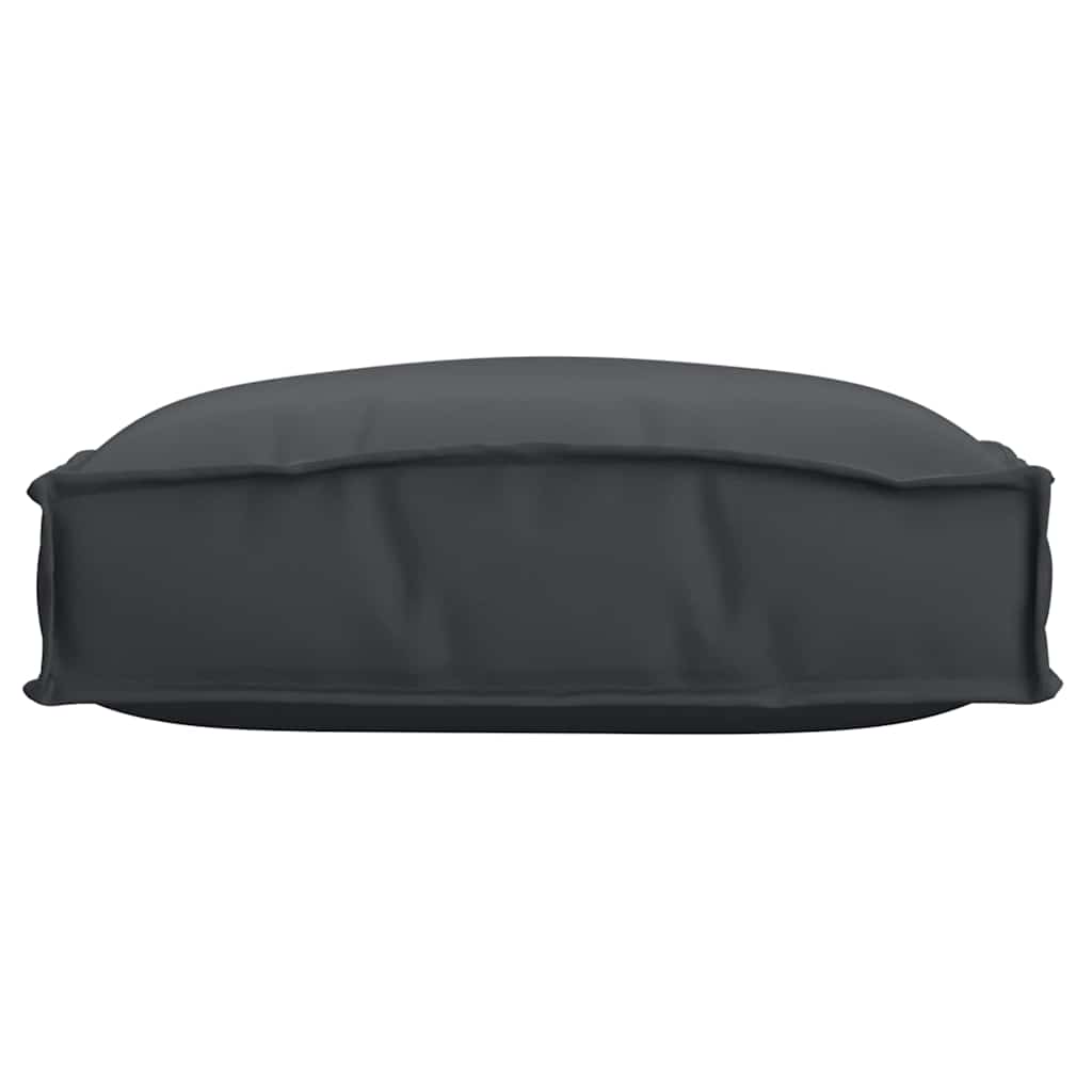 vidaXL Poduszka 2 pcs Czarny 40 x 40 x 8 cm Materiał Oxford