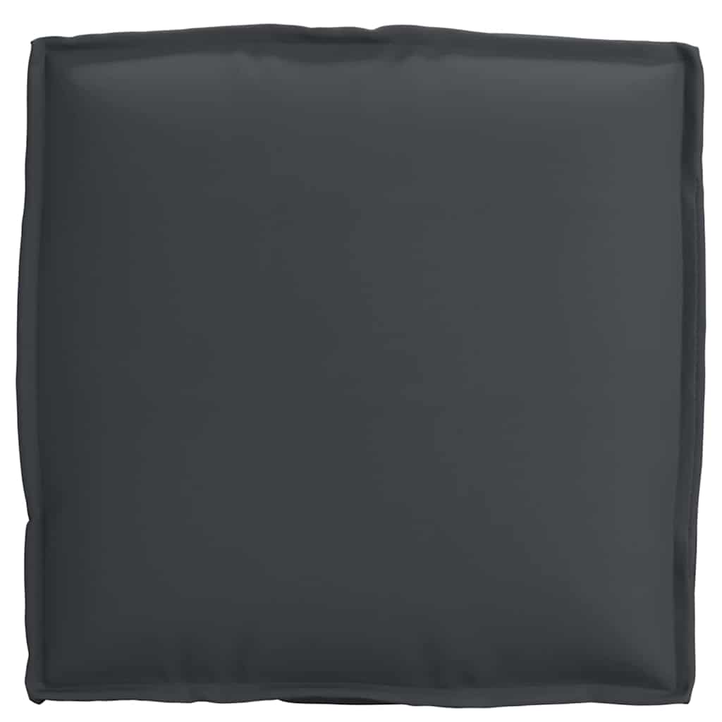 vidaXL Poduszka 2 pcs Czarny 40 x 40 x 8 cm Materiał Oxford