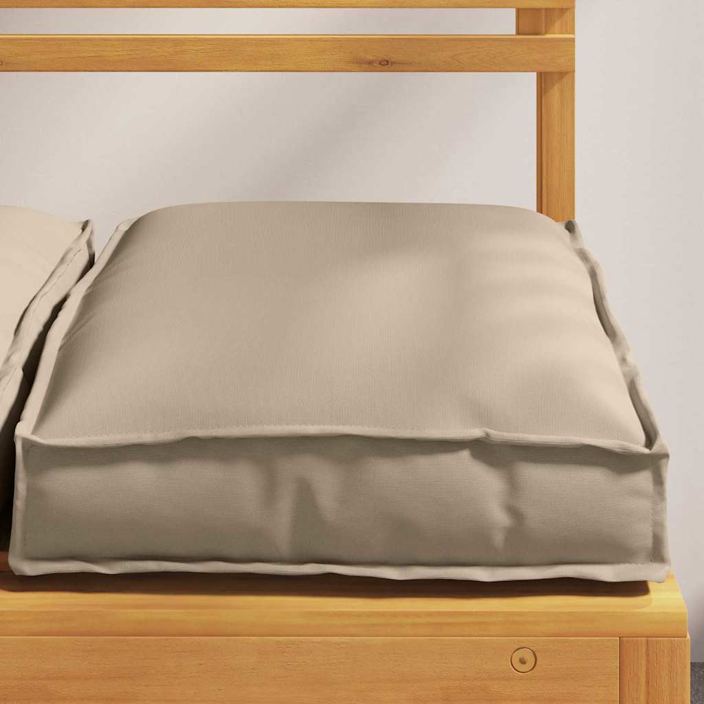 vidaXL Poduszka 2 pcs Ciemnoszary 40 x 40 x 8 cm Materiał Oxford