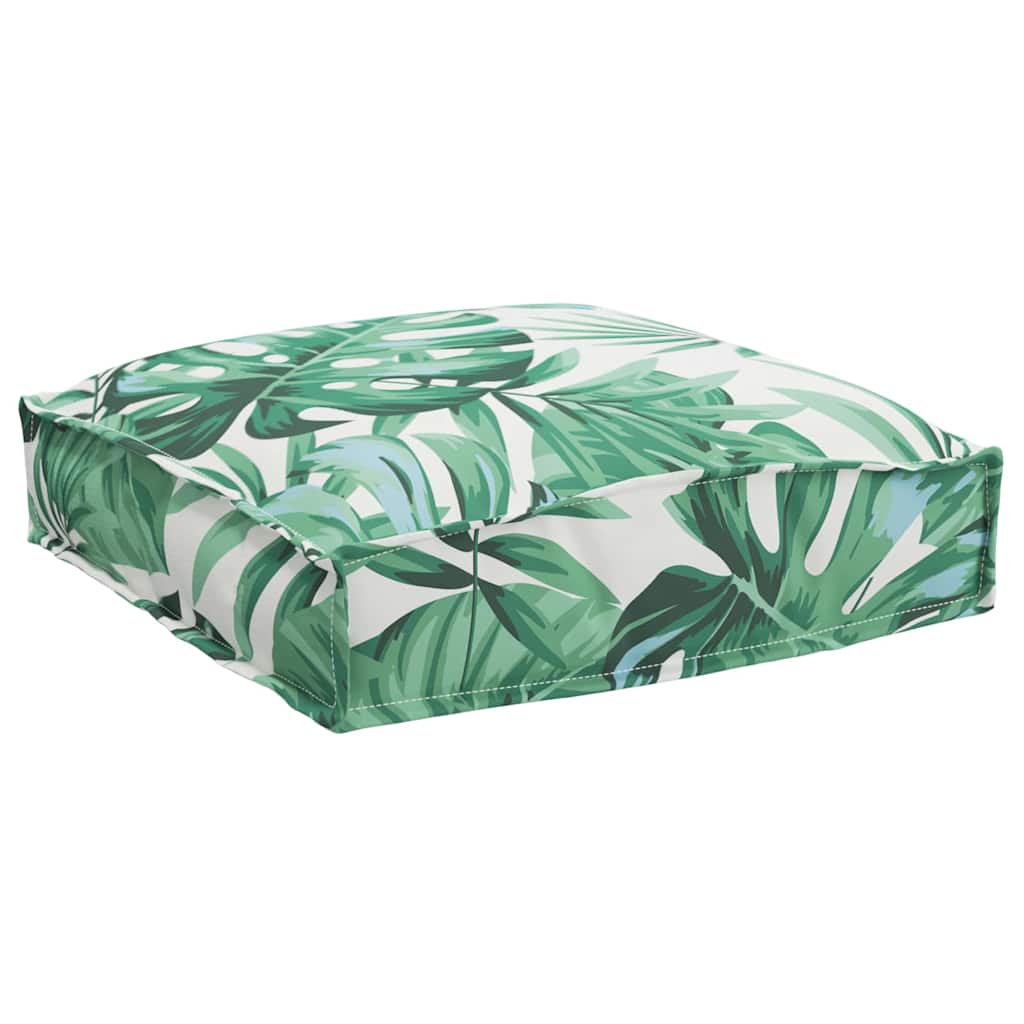 vidaXL Poduszka Liść 2 pcs Wzór liścia 40 x 40 x 8 cm Materiał Oxford