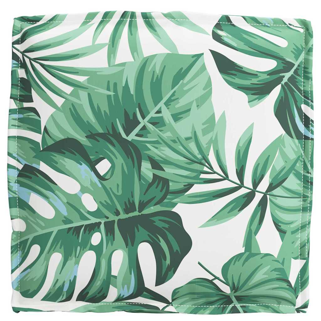vidaXL Poduszka Liść 2 pcs Wzór liścia 40 x 40 x 8 cm Materiał Oxford