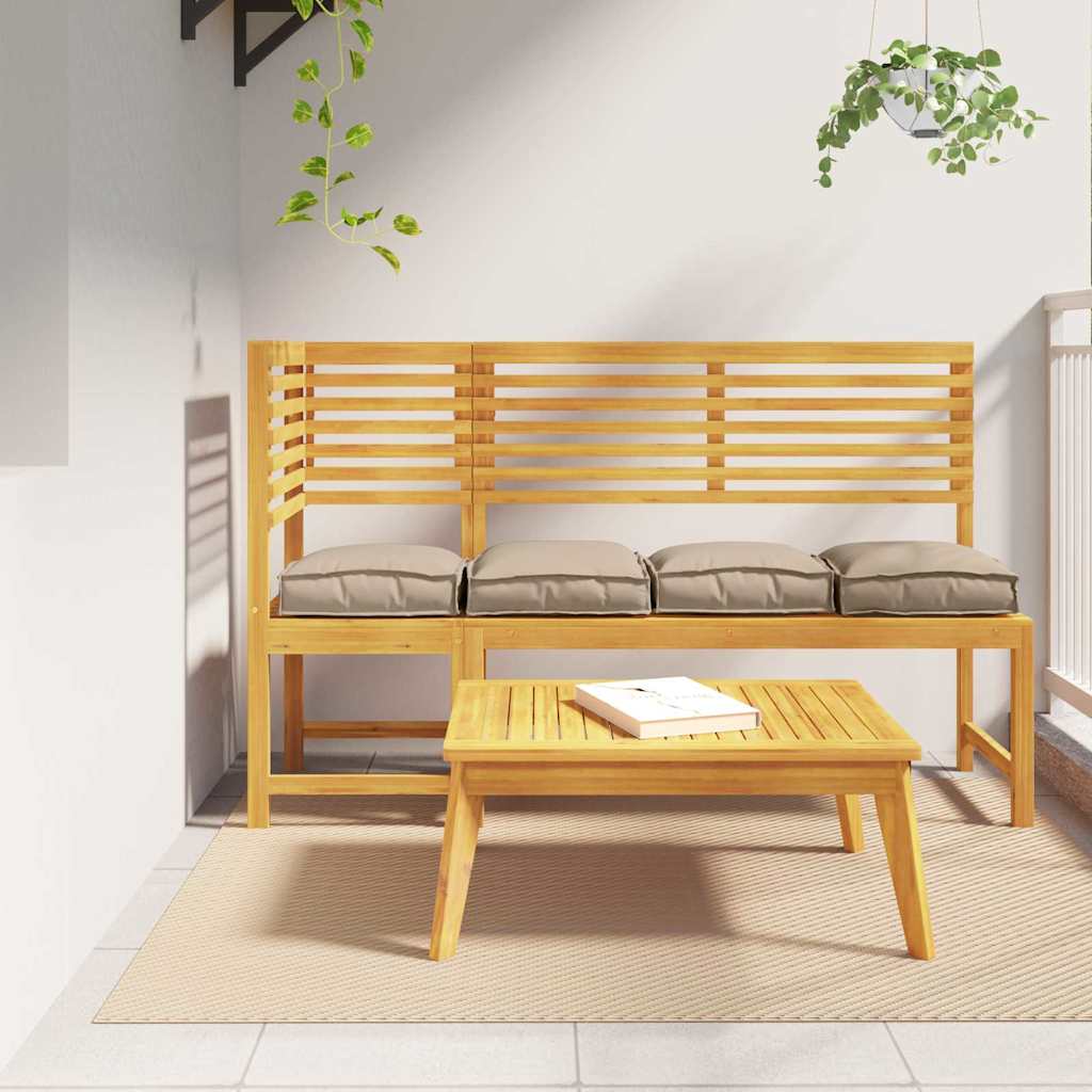 vidaXL Poduszka 4 pcs Ciemnoszary 40 x 40 x 8 cm Materiał Oxford