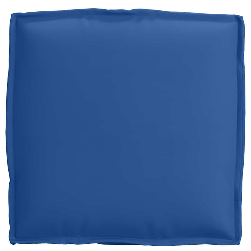 vidaXL Poduszka 4 pcs Niebieski królewski 40 x 40 x 8 cm