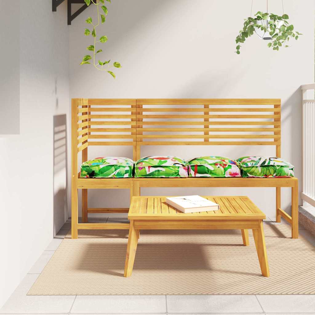 vidaXL Poduszka 4 pcs Wielokolorowe 40 x 40 x 8 cm Materiał Oxford