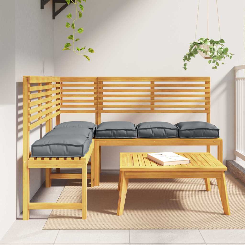 vidaXL Poduszka 6 pcs Antracyt 40 x 40 x 8 cm Materiał Oxford