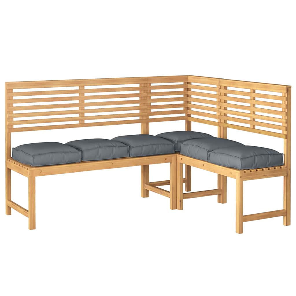vidaXL Poduszka 6 pcs Antracyt 40 x 40 x 8 cm Materiał Oxford