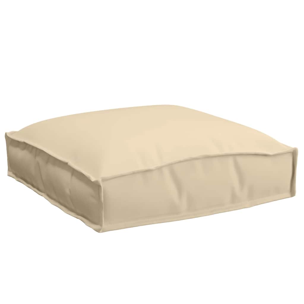 vidaXL Poduszka 6 pcs Beżowy 40 x 40 x 8 cm Materiał Oxford