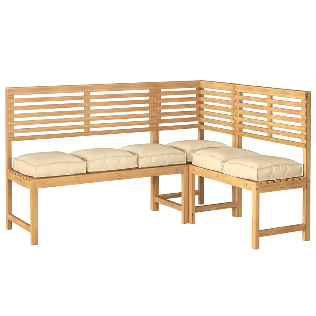 vidaXL Poduszka 6 pcs Beżowy 40 x 40 x 8 cm Materiał Oxford