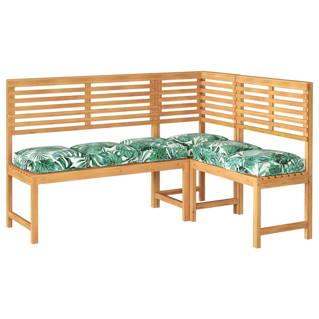 vidaXL Poduszka Liść 6 pcs Wzór liścia 40 x 40 x 8 cm Materiał Oxford