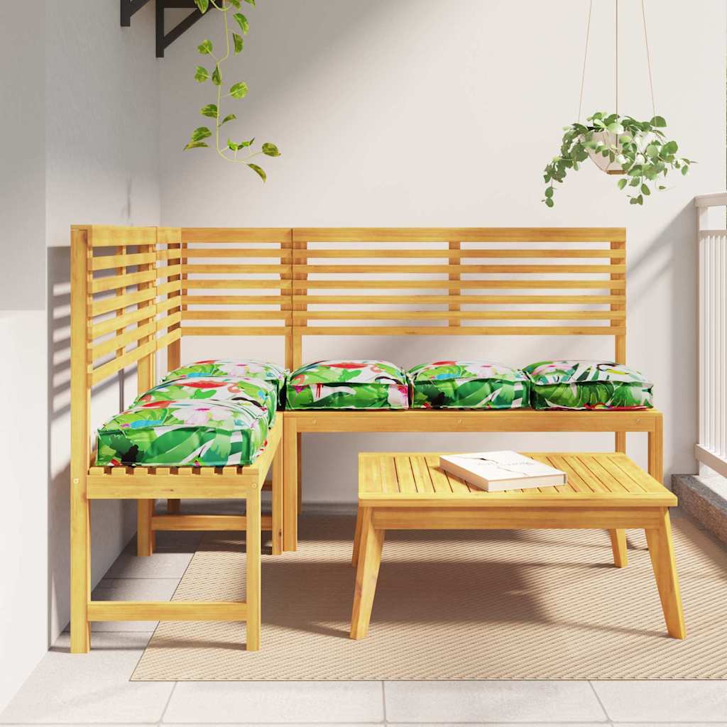 vidaXL Poduszka 6 pcs Wielokolorowe 40 x 40 x 8 cm Materiał Oxford
