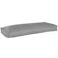 vidaXL Poduszka Szary 100 x 40 x 8 cm Materiał Oxford