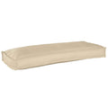 vidaXL Poduszka Materiał Oxford Beżowy 100 x 40 x 8 cm