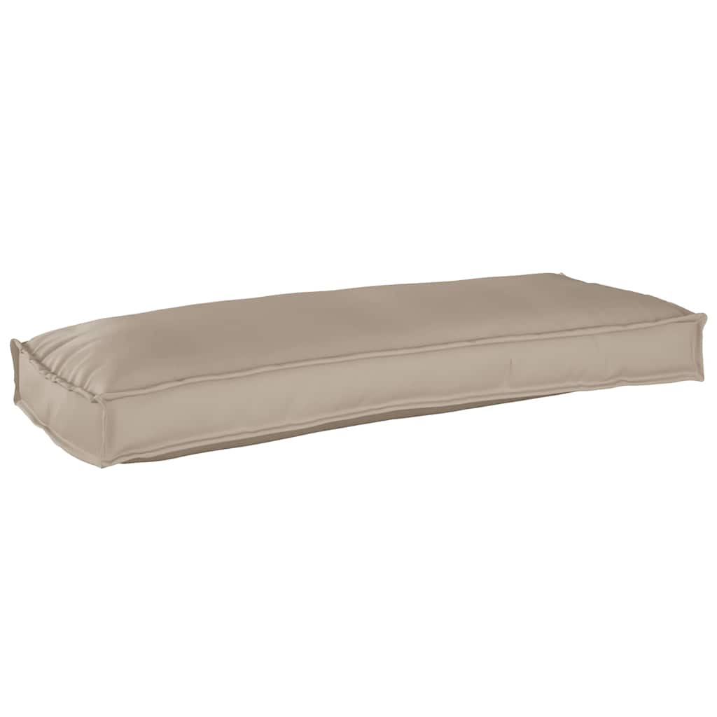 vidaXL Poduszka Materiał Oxford Szarobeżowy 100 x 40 x 8 cm