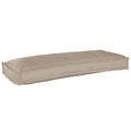 vidaXL Poduszka Materiał Oxford Szarobeżowy 100 x 40 x 8 cm
