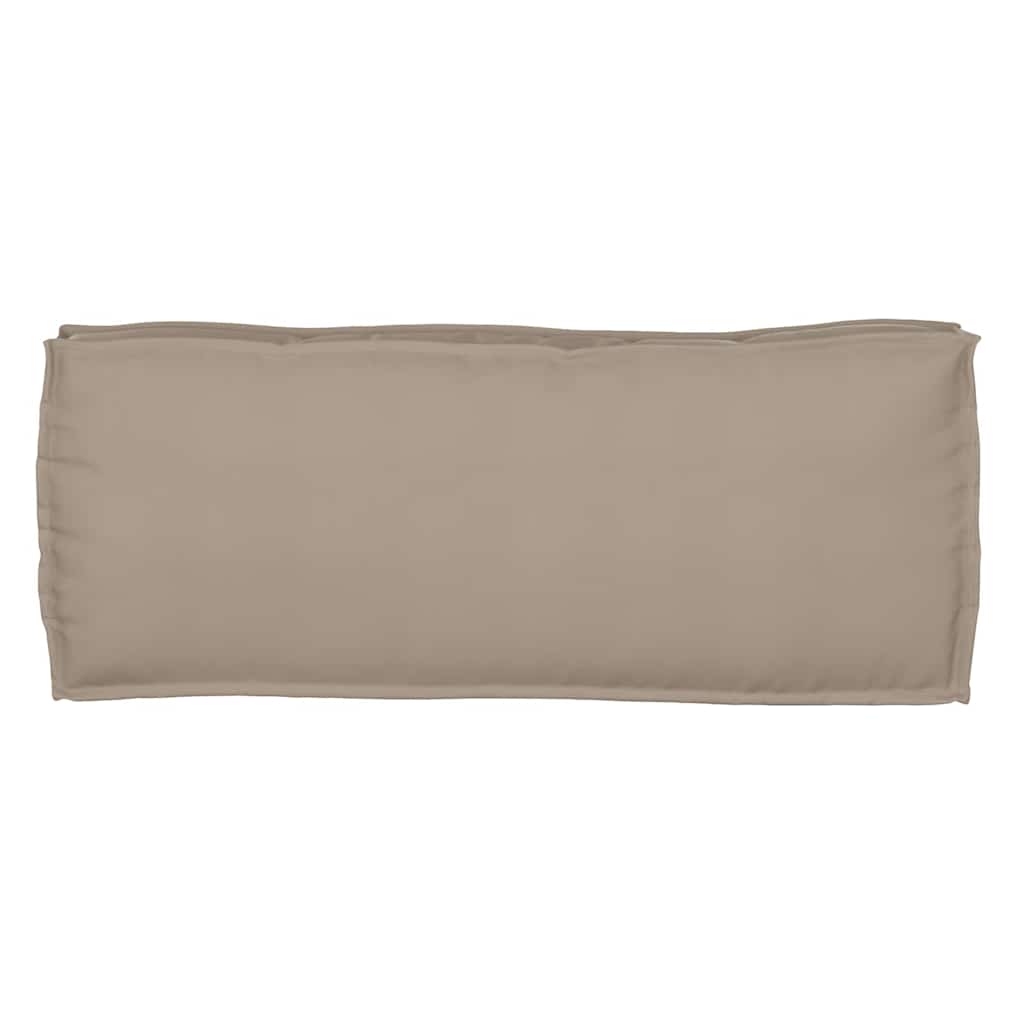 vidaXL Poduszka Materiał Oxford Szarobeżowy 100 x 40 x 8 cm