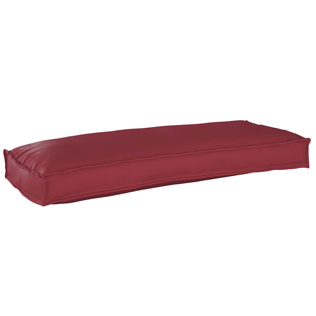 vidaXL Poduszka Czerwone wino 100 x 40 x 8 cm Materiał Oxford
