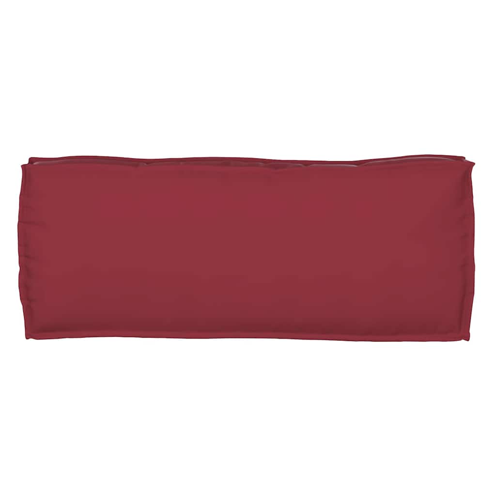 vidaXL Poduszka Czerwone wino 100 x 40 x 8 cm Materiał Oxford