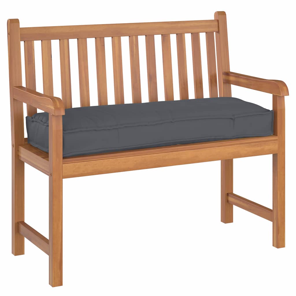 vidaXL Poduszka Antracyt 110 x 40 x 8 cm Materiał Oxford