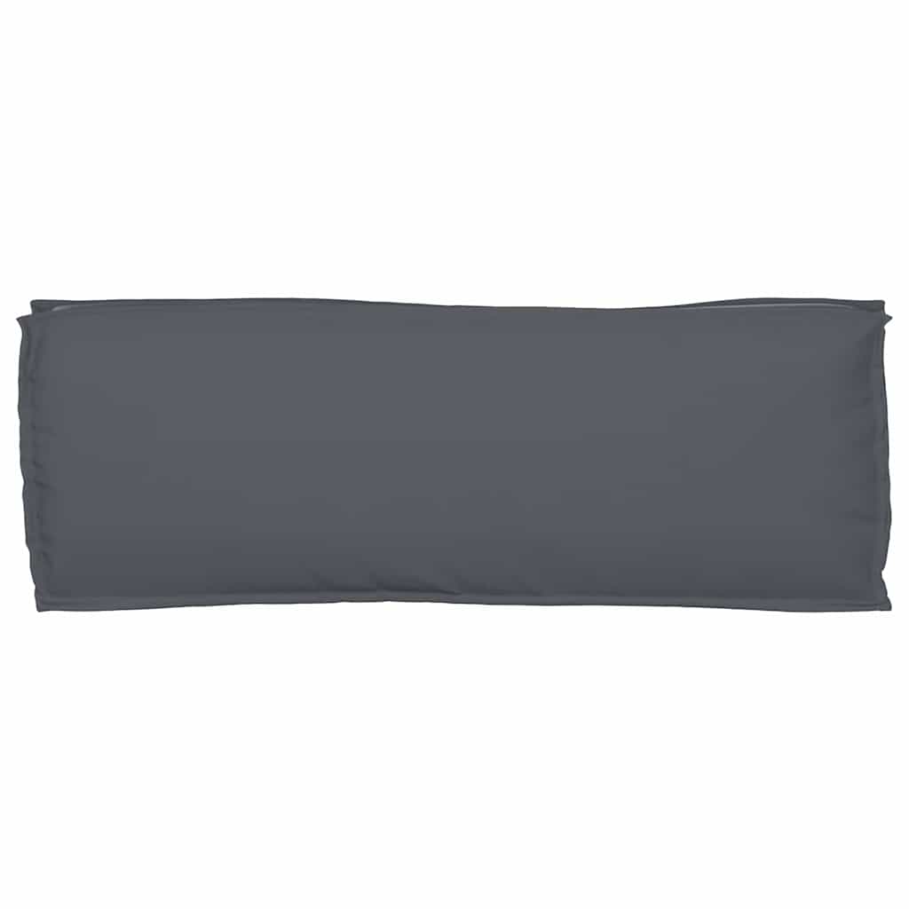 vidaXL Poduszka Antracyt 110 x 40 x 8 cm Materiał Oxford