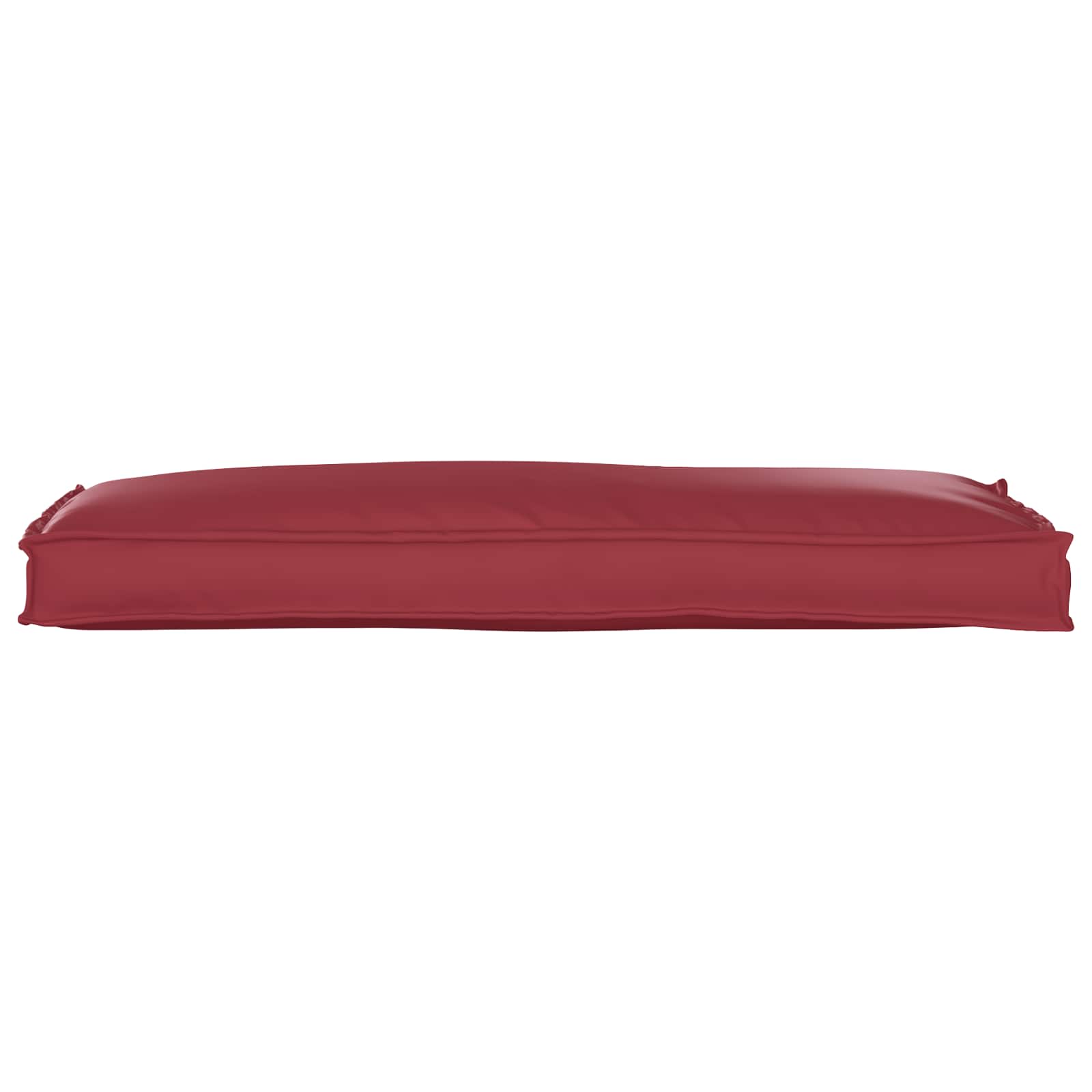 vidaXL Poduszka Czerwone wino 110 x 40 x 8 cm Materiał Oxford