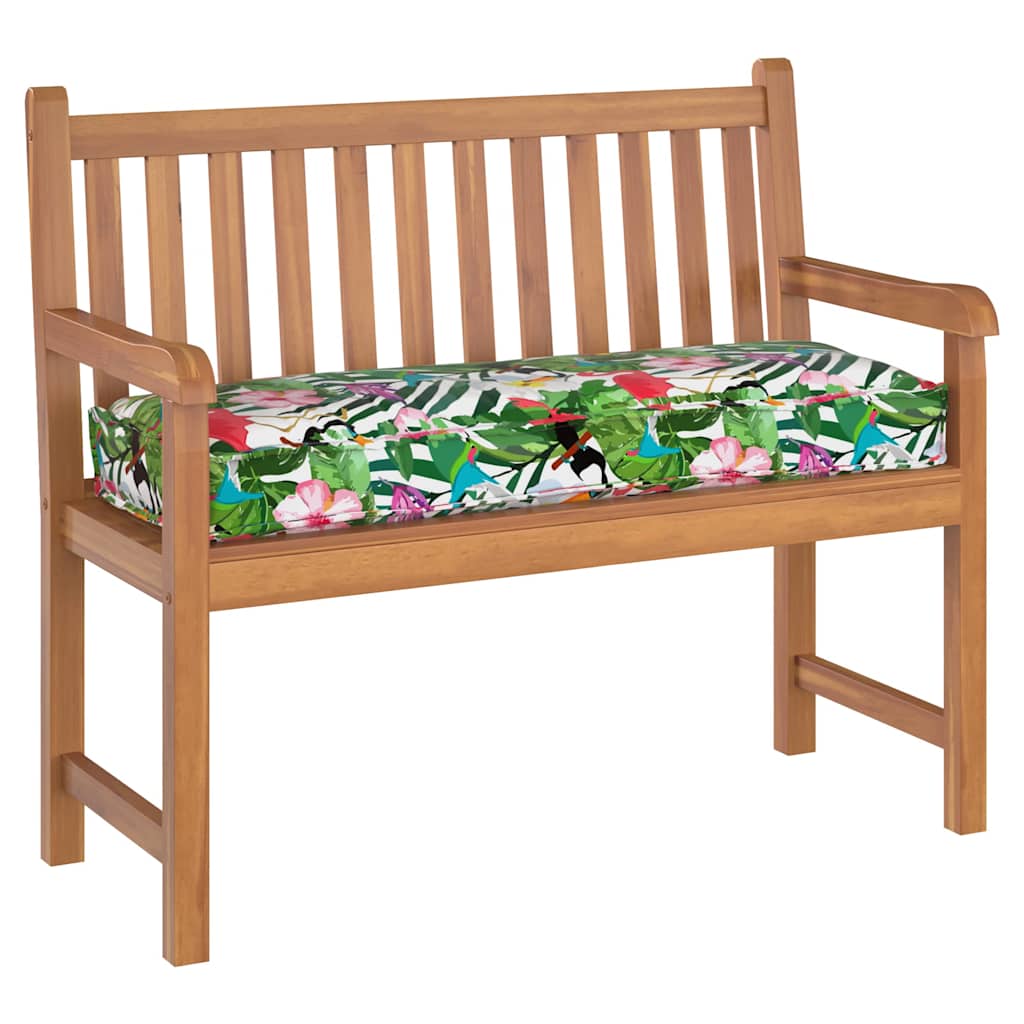 vidaXL Poduszka Kwiatowy Wielokolorowe 120 x 40 x 8 cm Materiał Oxford