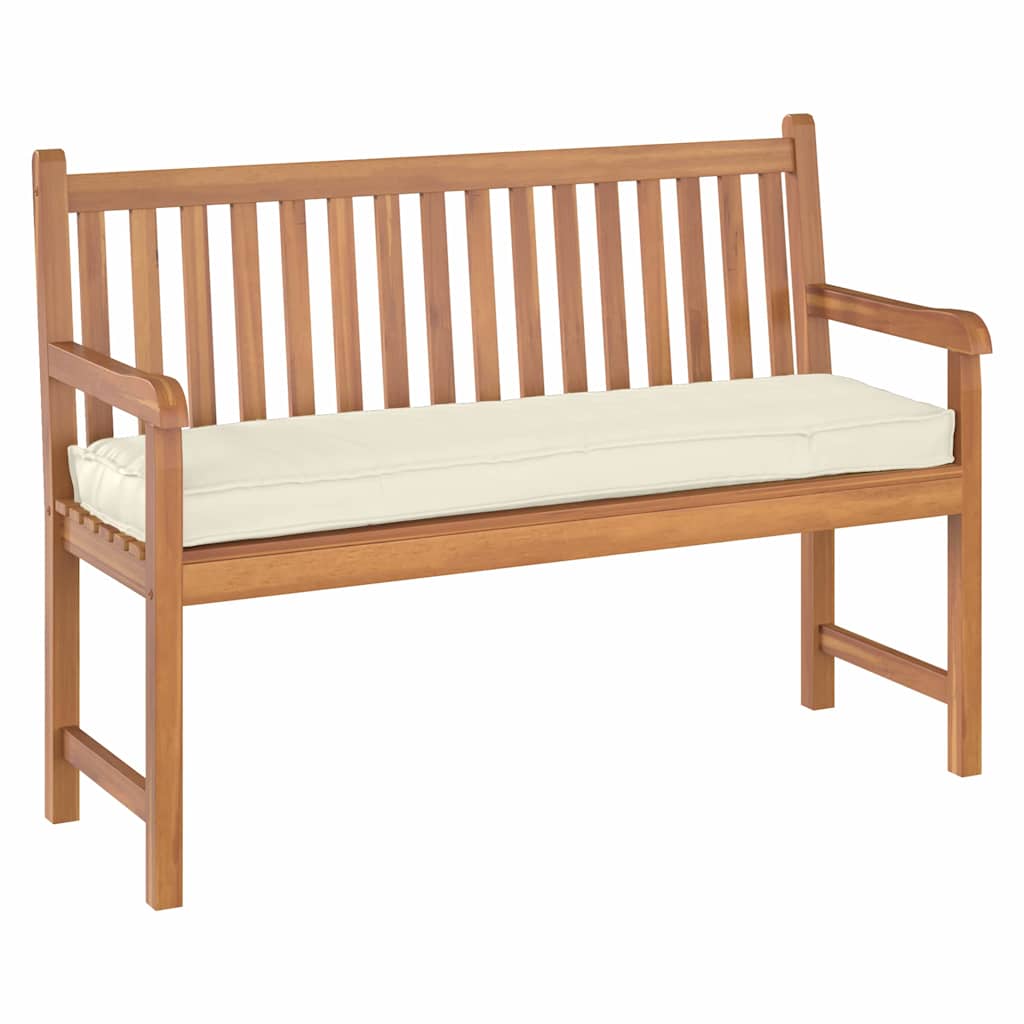 vidaXL Poduszka Kremowy 140 x 40 x 8 cm Materiał Oxford