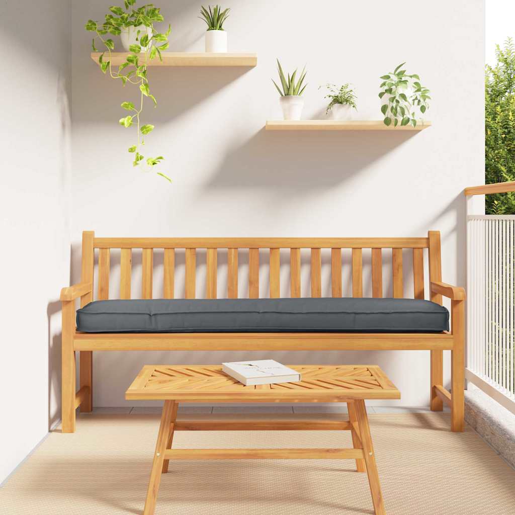 vidaXL Poduszka na paletę Antracyt 180 x 40 x 8 cm Materiał Oxford