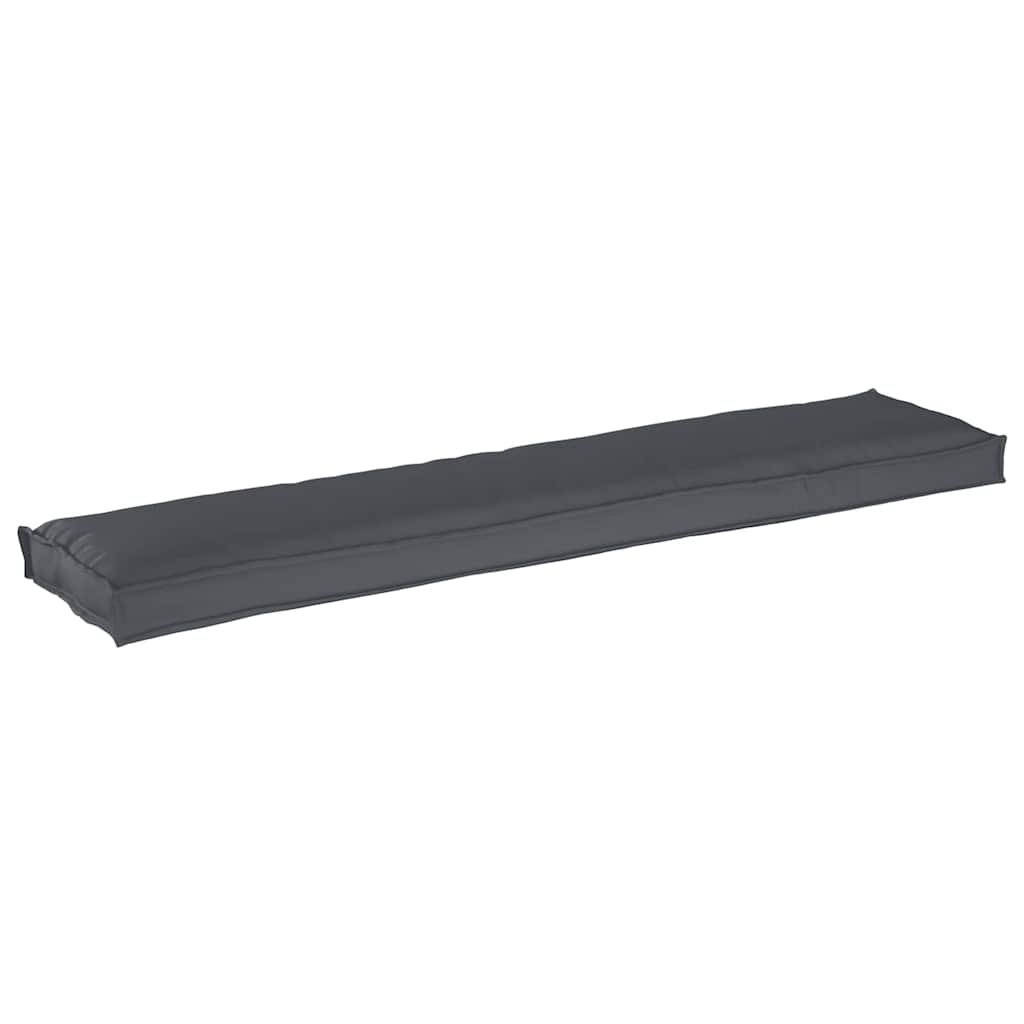 vidaXL Poduszka na paletę Antracyt 180 x 40 x 8 cm Materiał Oxford
