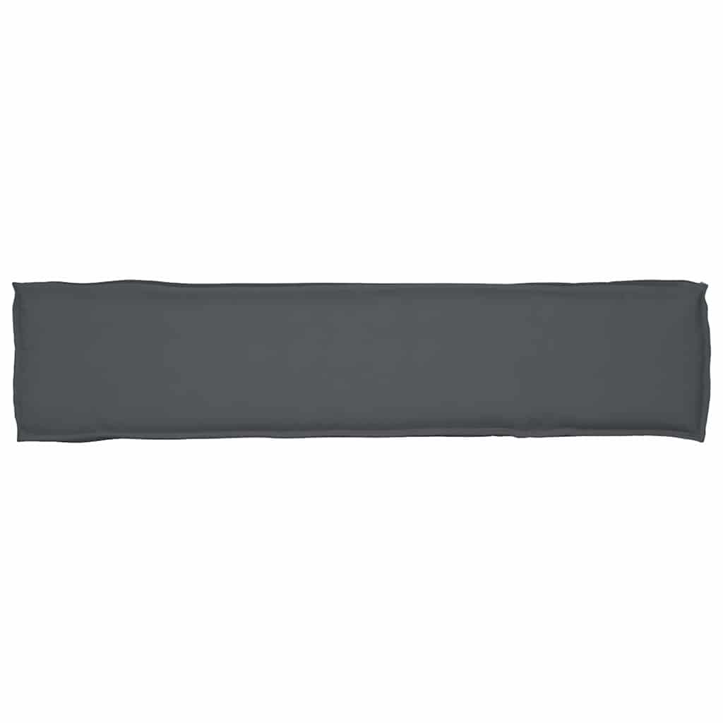 vidaXL Poduszka na paletę Antracyt 180 x 40 x 8 cm Materiał Oxford