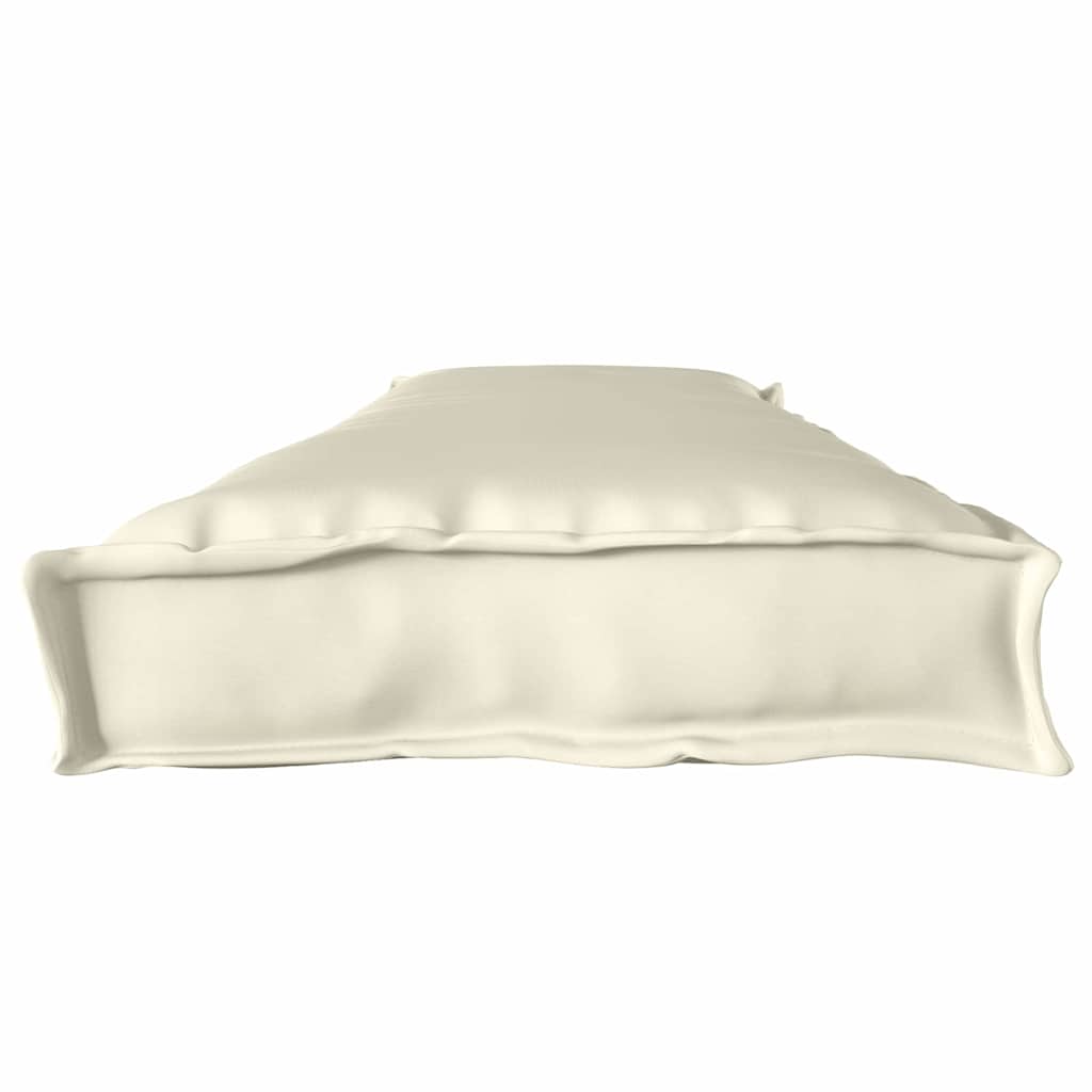 vidaXL Poduszka na paletę Kremowy 180 x 40 x 8 cm Materiał Oxford