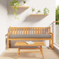 vidaXL Poduszka na paletę Ciemnoszary 180 x 40 x 8 cm Materiał Oxford