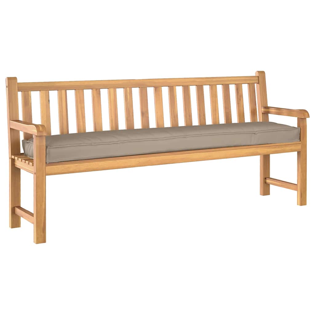 vidaXL Poduszka na paletę Ciemnoszary 180 x 40 x 8 cm Materiał Oxford