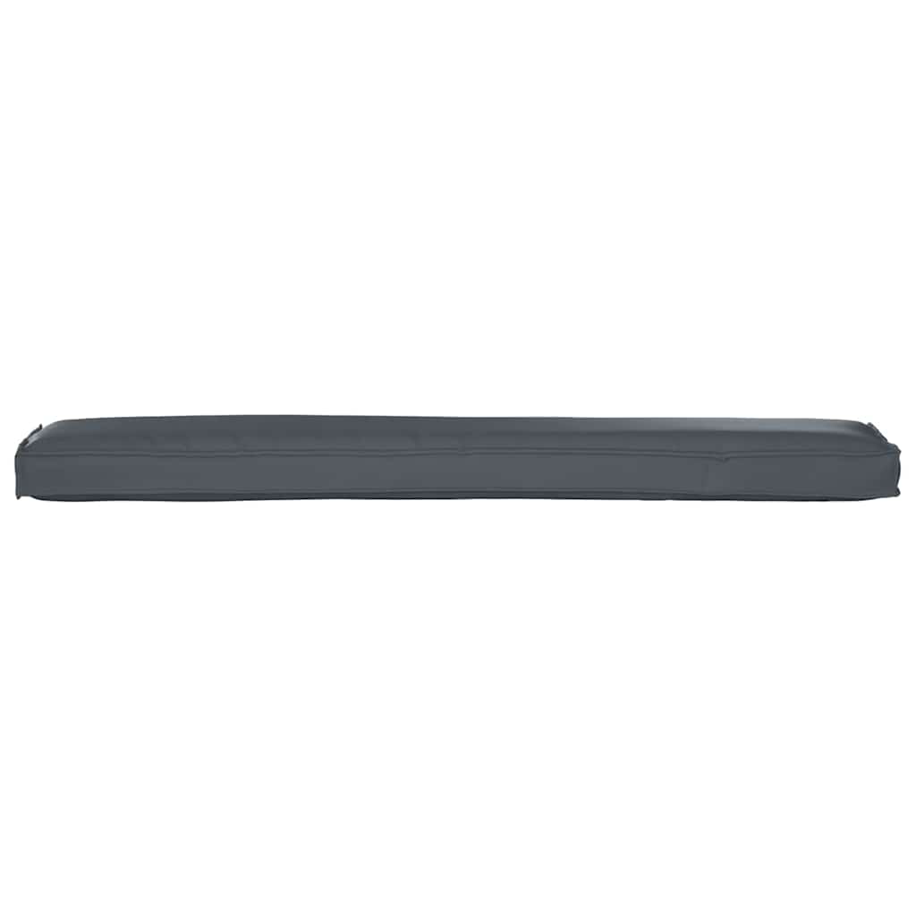 vidaXL Poduszka na paletę Antracyt 200 x 40 x 8 cm Materiał Oxford