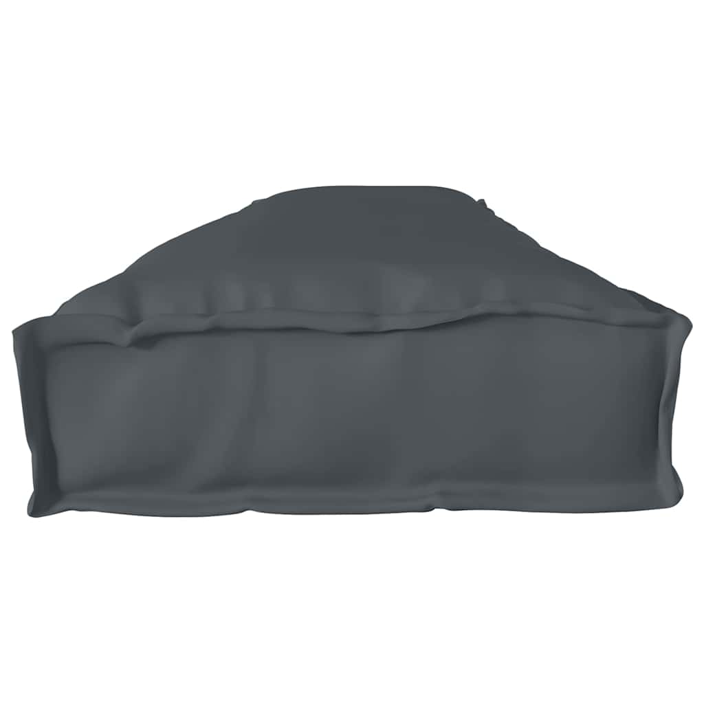 vidaXL Poduszka na paletę Antracyt 200 x 40 x 8 cm Materiał Oxford