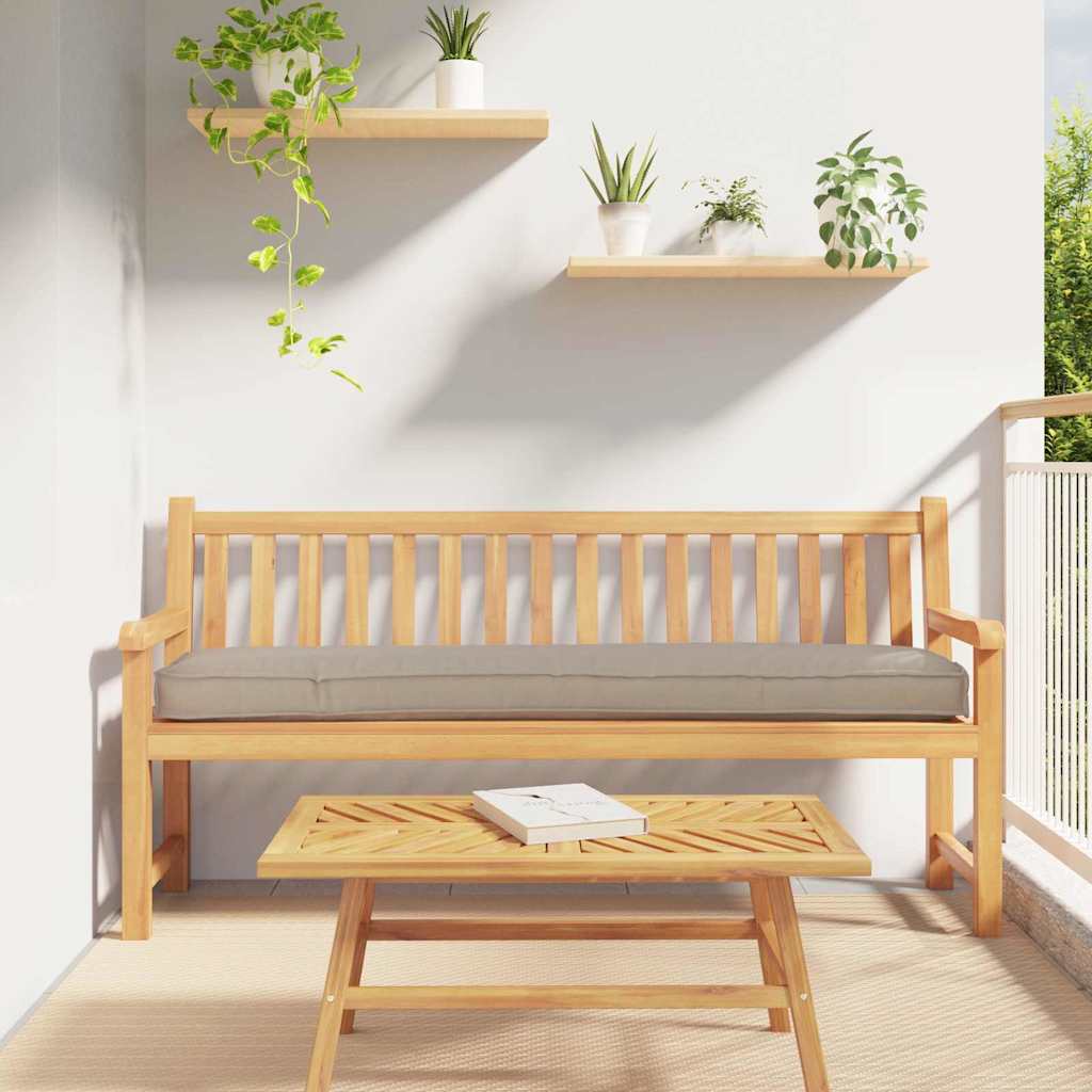 vidaXL Poduszka na paletę Ciemnoszary 200 x 40 x 8 cm Materiał Oxford